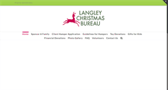 Desktop Screenshot of langleychristmasbureau.com