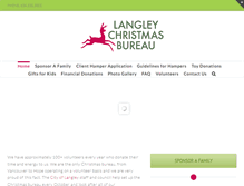 Tablet Screenshot of langleychristmasbureau.com